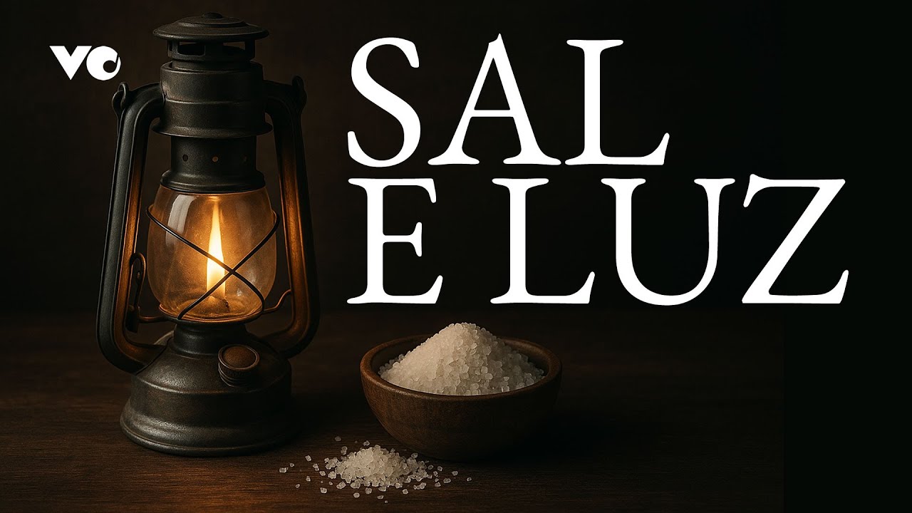 Luz do mundo e sal da terra - Mateus 5:13-14. Música Gospel. Música Evangélica.