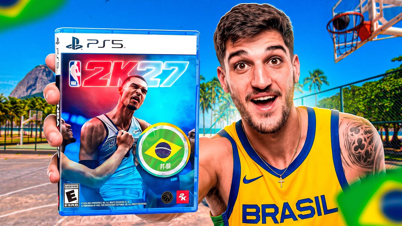 ACONTECEU! NBA 2K27 VAI SER TRADUZIDO EM PORTUGUÊS DO BRASIL