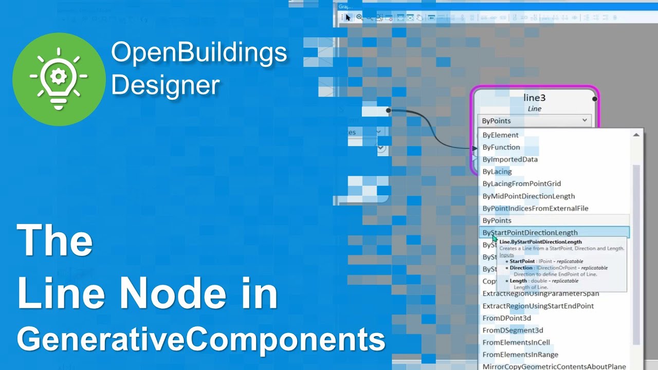 The Line Node in GenerativeComponents