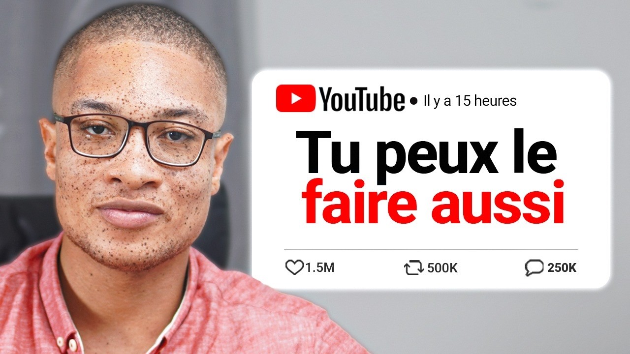 Je ne me sentais pas légitime de faire des vidéos jusqu'à ce que je comprenne ceci