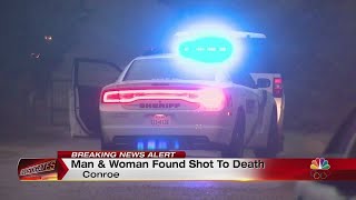 Man, woman found shot to death in Conroe