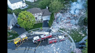 House Explosion in South River NJ moments after