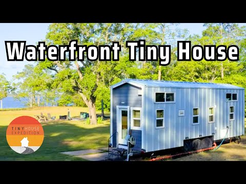 Couple's Reversed Living Tiny House - helped them open dream Bakery!