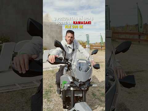 Primeras sensaciones 🔥👀Así es la Kawasaki KLE500