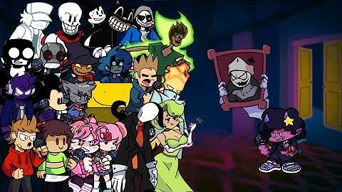 FNF Portrait But Everyone Sings It (But different characters sings it)VS Taki. FNF ALL MOD.