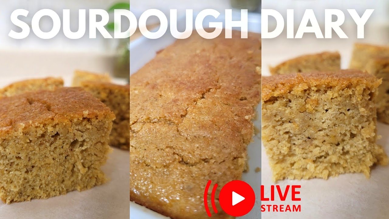 Day 5 of 5 : Sourdough Pumpkin Cornbread | Sourdough Bake-a-thon