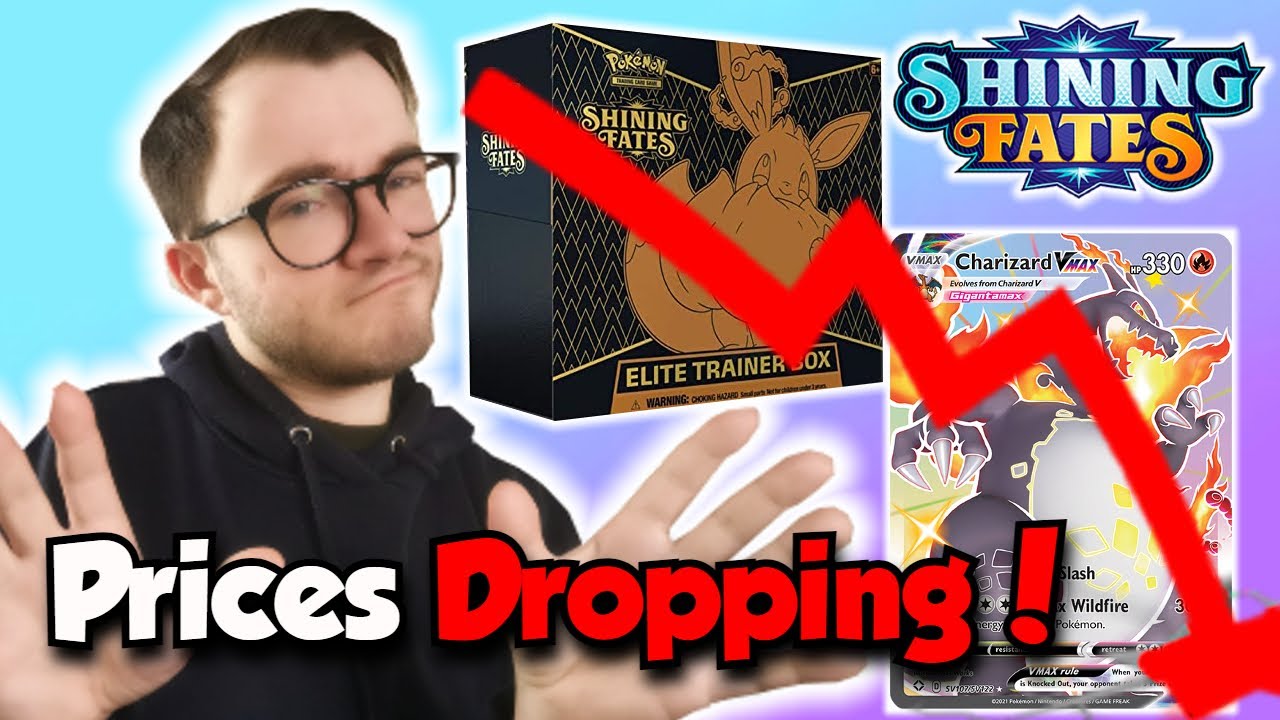 Reprints are Dropping Prices! SHOULD YOU BUY NOW? Shining Fates Market  Update Pokemon Investing 2022