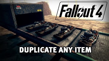 Fallout 4 - Duplicate ANY Item Glitch! (After Patch 1.7/1.10)  IMPROVED Method In The Description