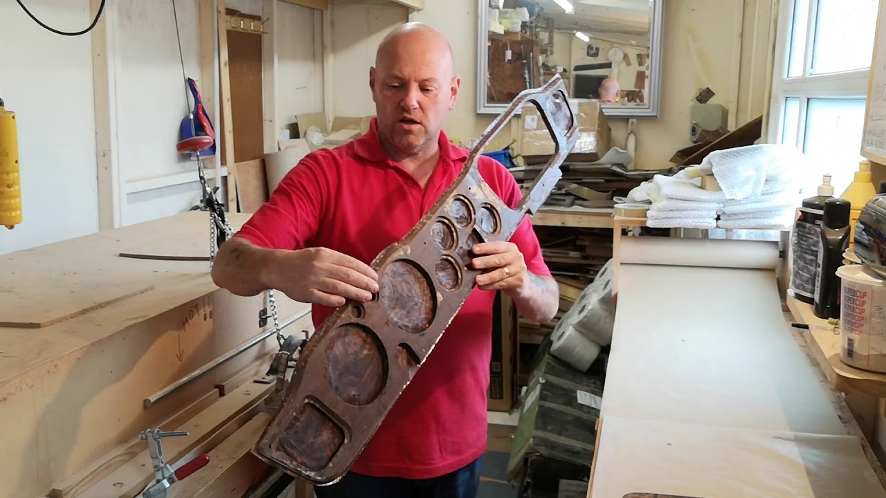 Classic car wood repair part 2 YouTube