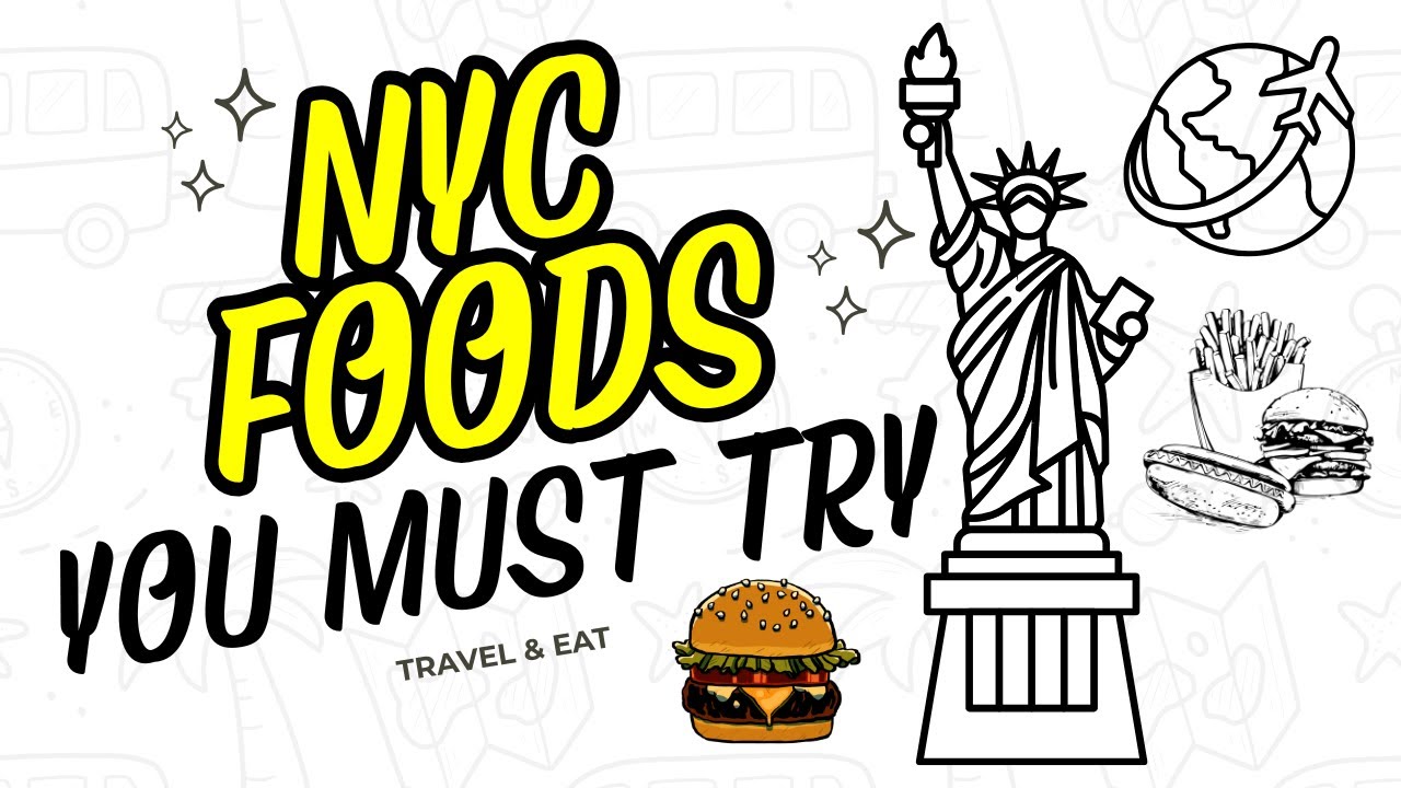 New York Food Tour | Iconic NYC Foods You MUST Try