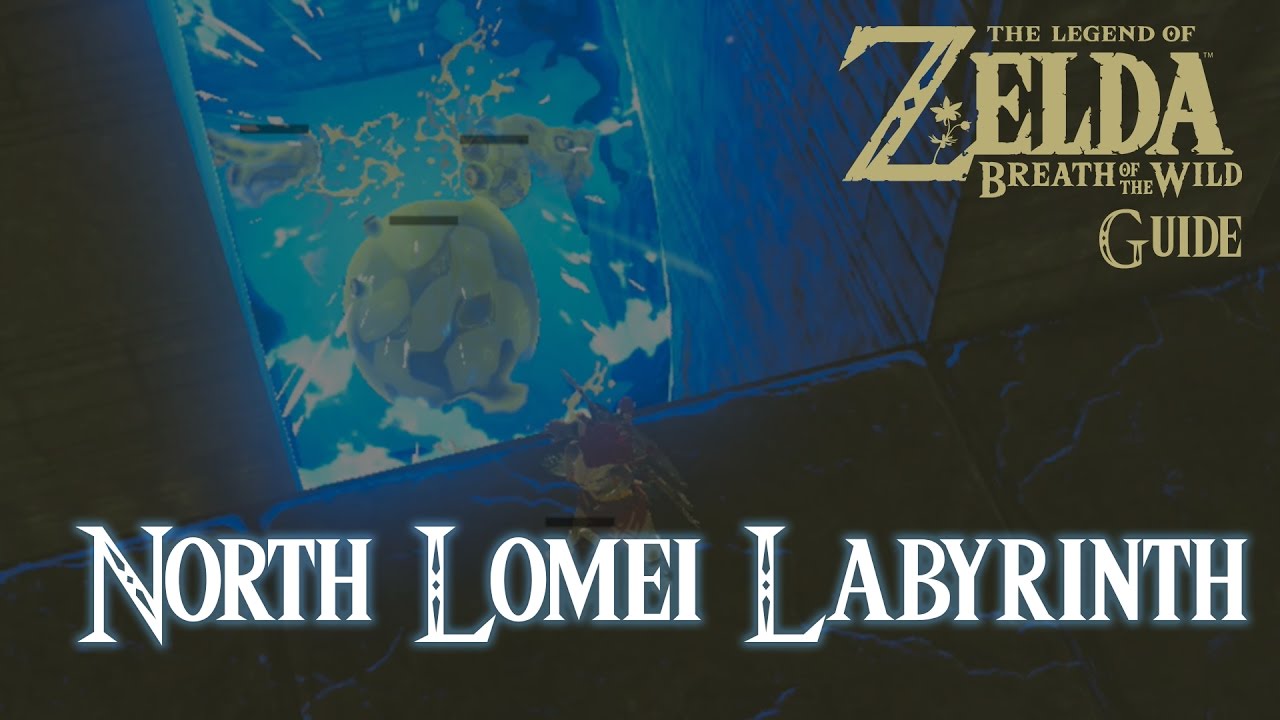 The Legend of Zelda Breath of The Wild North Lomei Labyrinth [Guide