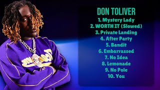 Don Toliver-Top-rated hits of 2024-Top-Ranked Songs Mix-Symmetrical