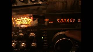 Vu7Ag On 40M Cw At W4Vku Op Vu2Nxm