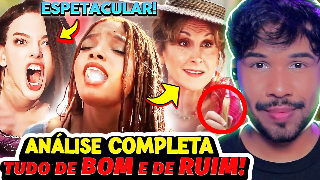A PEQUENA SEREIA "COM MUITO SPOILER!" - ANALISE DAS CENAS, MUDANÇAS E ADAPTAÇÕES!
