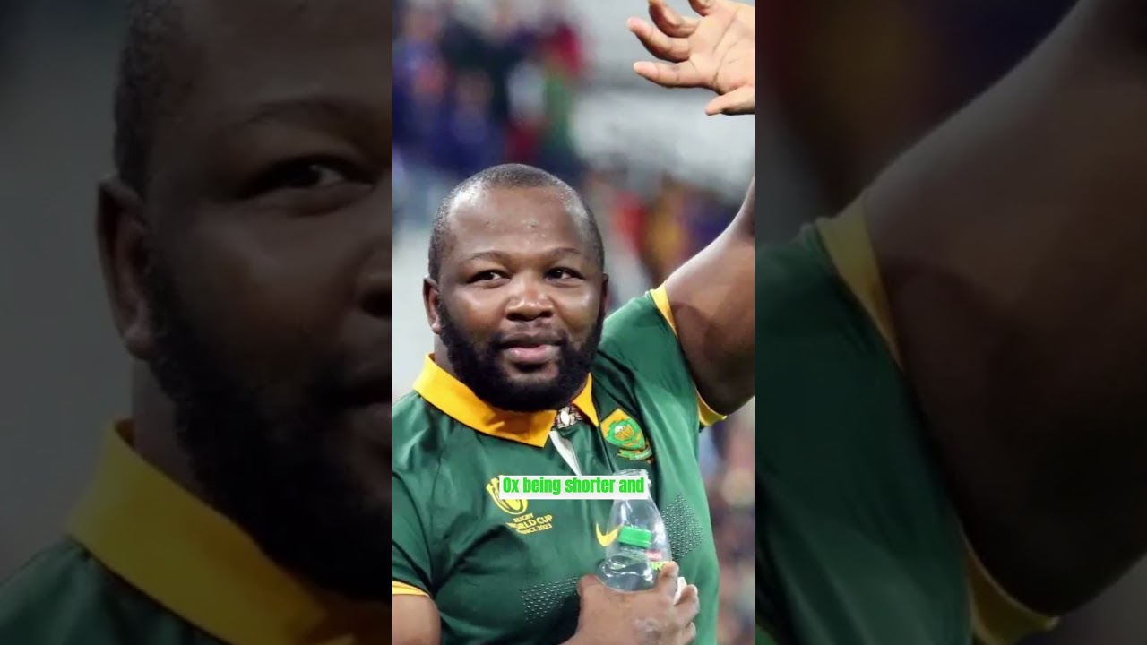 Is Ox Nche the key to the Springboks scrum battle? 🇿🇦 💪 #rugby #rugbyunion #springboks #scrum
