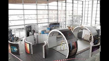 LHC Exhibition build