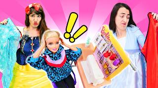 Barbie Terzihanesinde Kostüm Karışıklığı: Elsa Ve Pamuk Prenses Elbiseleri