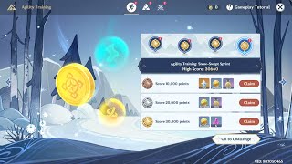 Genshin Impact - Shadows Amidst Snowstorms Event - Dragonspine Special Training - Agility Training
