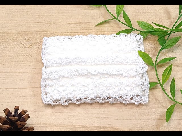 完成品紹介】フリルのポケットティッシュケース♡ 121 - YouTube