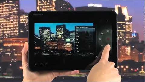 Motorola XOOM - Recording and Sharing Videos