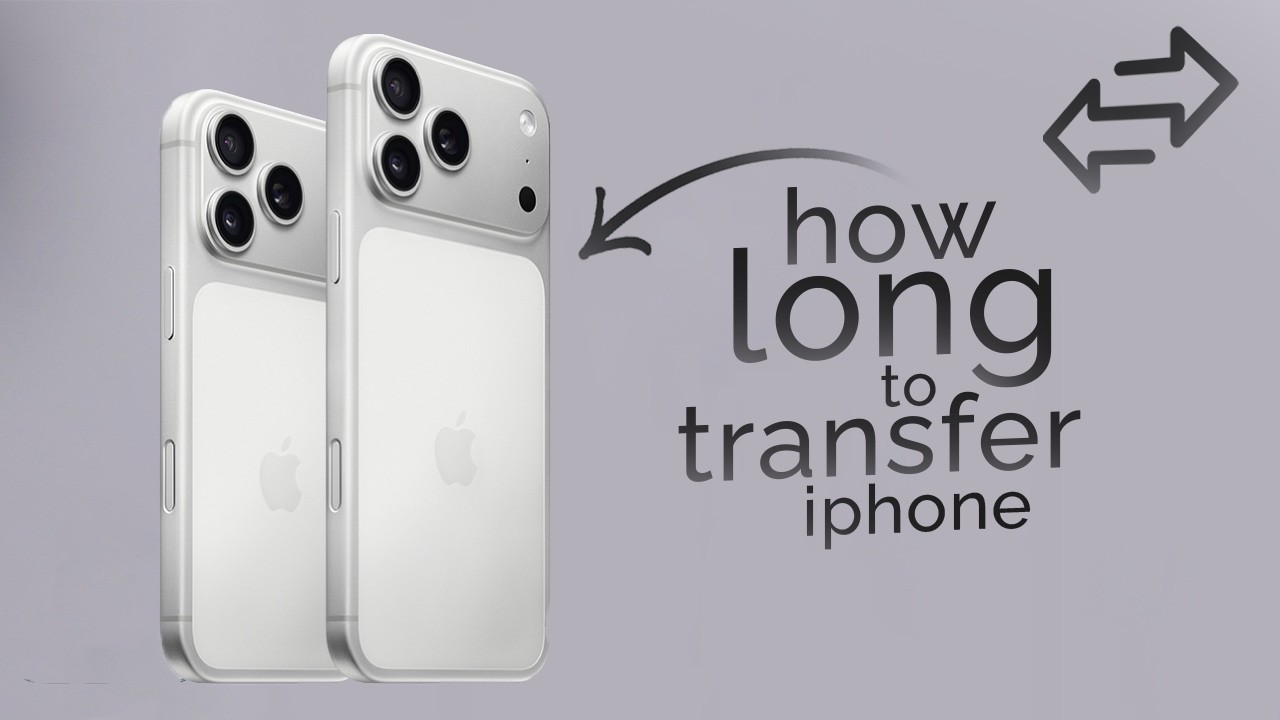 How Long on Average Does it Take to Transfer One iPhone to Another ...