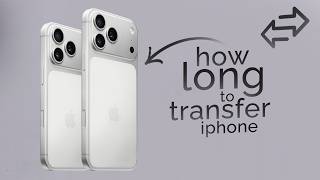 How Long on Average Does it Take to Transfer One iPhone to Another? (explained)