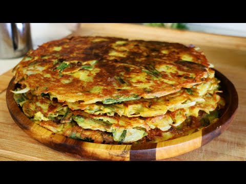 Crispy Onion Pancake Recipe | Easy & Delicious Street Food Style