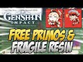 WATCH FOR THIS! Free Primogems & Fragin Resin Klee Event! Genshin Impact