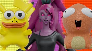 Pacman's Adventures Compilation #14 | Weird Pokemon Battle  Evil Barbie  Mystery Box