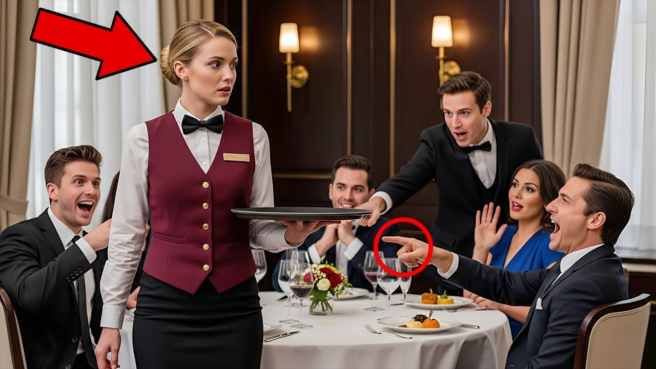 They Laughed When the Waitress Spoke — Until the Billionaire Realized Who She Really Was...