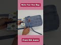 🧵 Make a Unique Bag from Old Jeans | Easy for Beginners|Sew Sweet