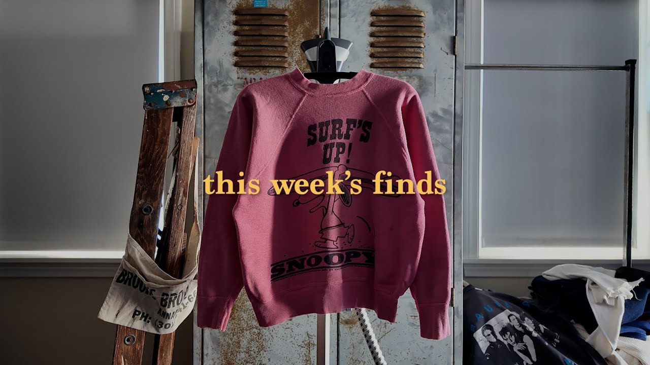 все, что я нашла на этой неделе, выискивая винтажную одежду