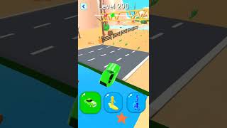 Shape-shifting Funny Race All Level Gameplay Walkthrough Master Level #290 BeamNG.drive #Shorts