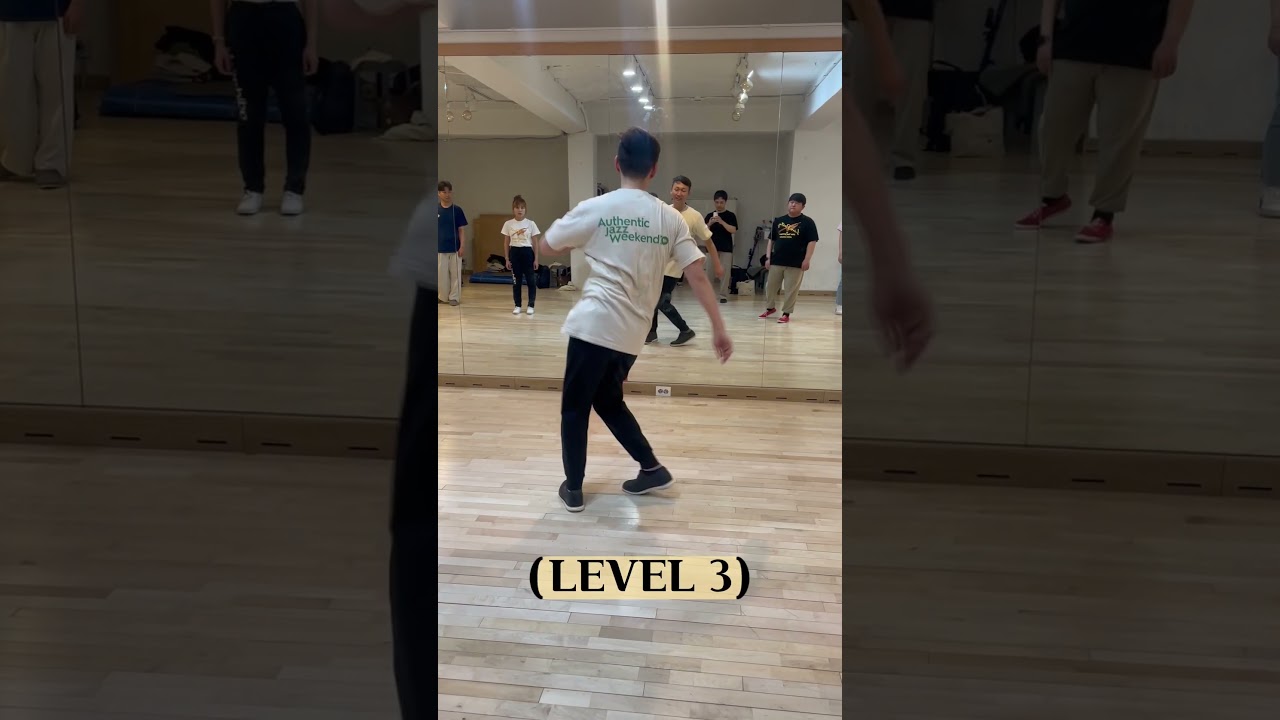 Triple Step Drill - 트리플 스텝 연습 #lindyhop #authenticjazz #swingdance