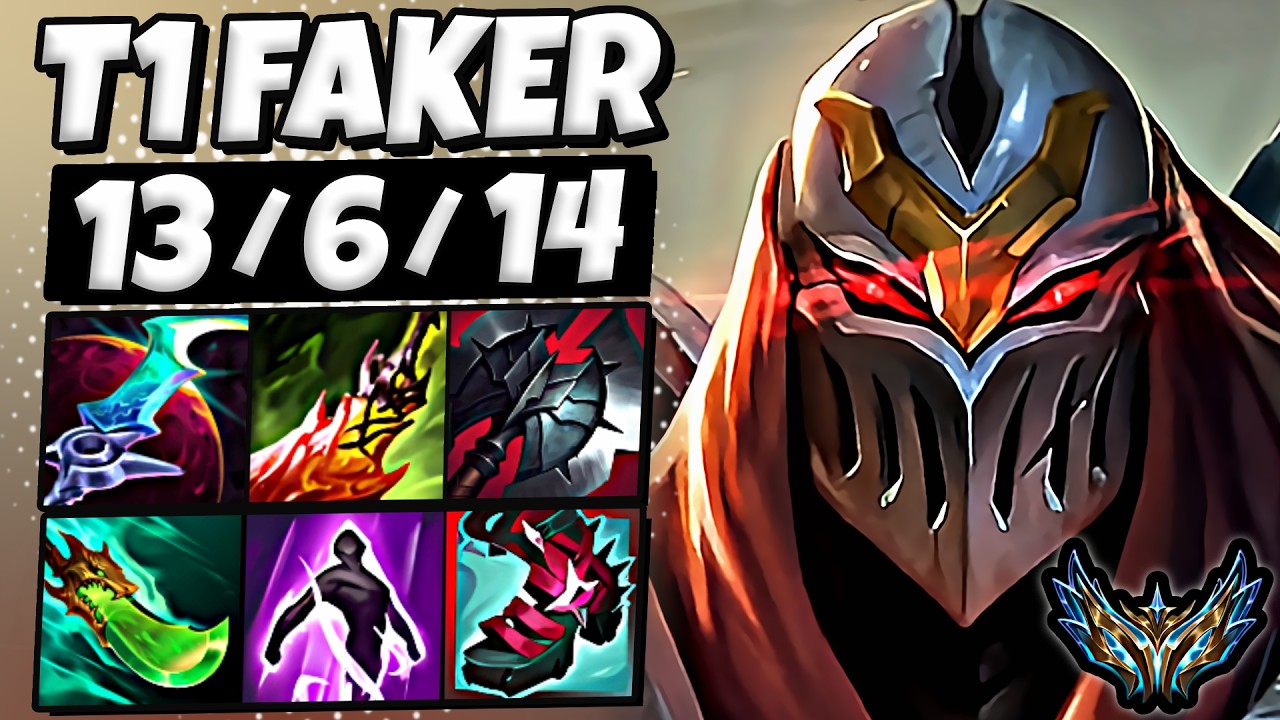 レジェンドオブプレジャー エピソード1［テイクオフ］ T1 Faker Zed vs Pantheon [ MID ] Patch 26.8 Korea Challenger 1872