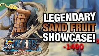 (A One Piece Game) NEW SAND/SUNA FRUIT SHOWCASE! [Roblox]