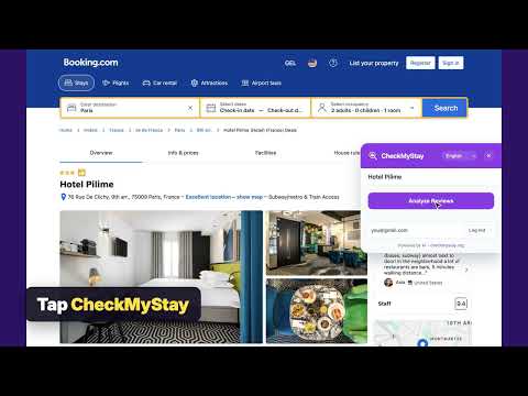 CheckMyStay Demo preview