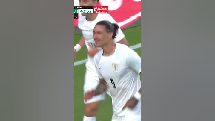 ¡BAILE CHARRÚA! Uruguay hace el 0-3 antes del medio tiempo #shorts