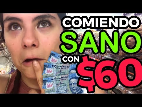 Una Semana Comiendo FIT Sanamente Con 60 Pesos 3 Dólares Al Día I Baja De Peso Con Poco Dinero 