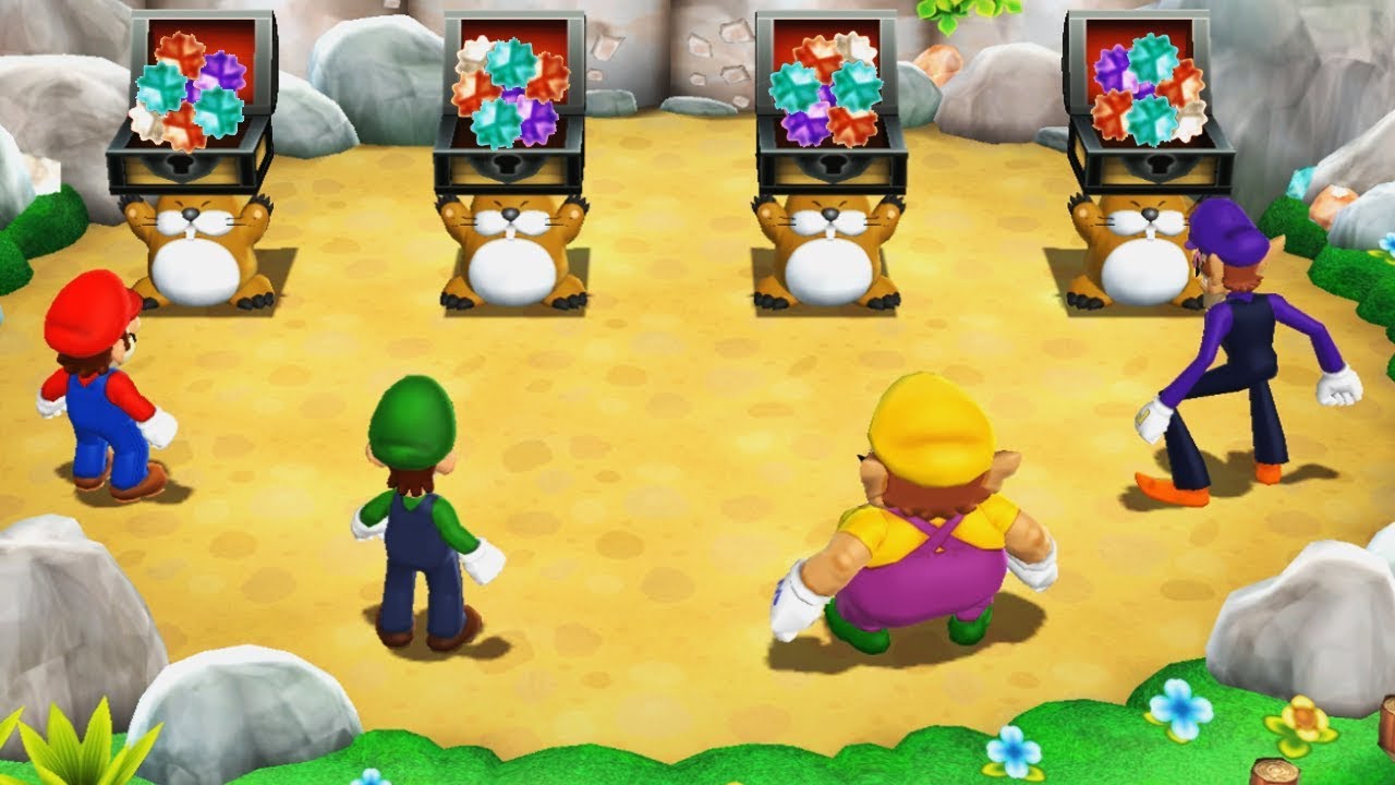 Mario Party 9 Minigames Plunder Ground YouTube