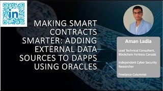 Making Smart Contracts Smarter: Adding External Data Sources to DApps using Oracles
