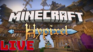 Minecraft hypixel with viewers (grinding all games)