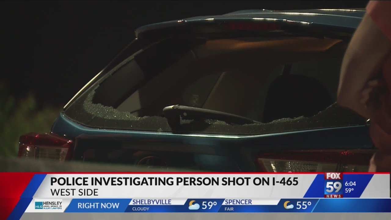Man injured in reported shooting on 465 on west side - YouTube