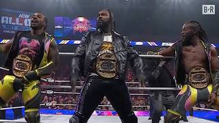 New Level & Swerve Defend the Trios Titles vs. The Rascalz - Highlights | AEW Dynamite