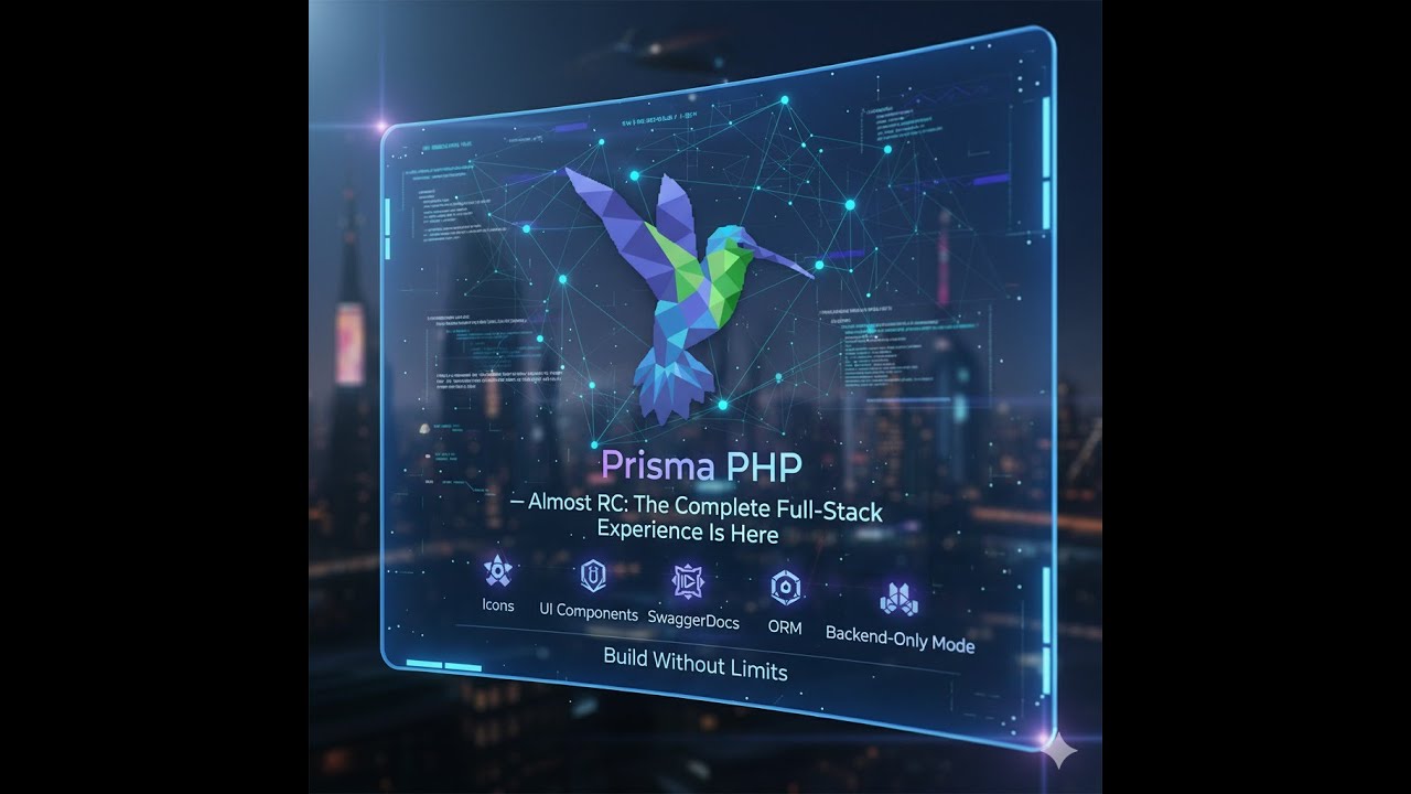 🚀 Prisma PHP — Almost RC: The Complete Full-Stack Experience Is Here.