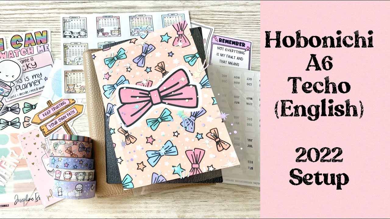 A6 Hobonichi Techo (English) 2022 Setup