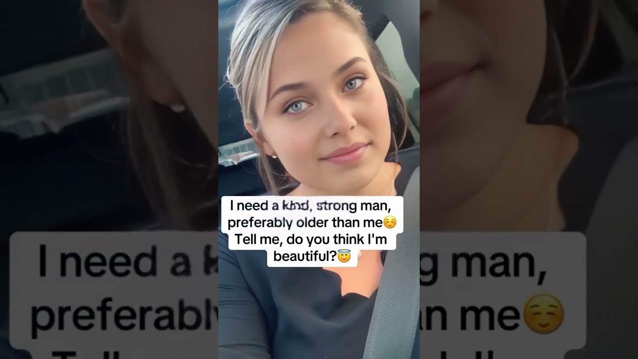 I need a kind, strong man. 