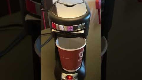 Cv1 coffee maker how to use