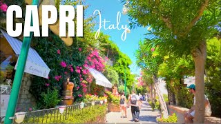 CAPRI ITALY 🇮🇹 The Most Beautiful Island in the World ☀️ Walking Tour 🏝️ Immersive Video & Captions