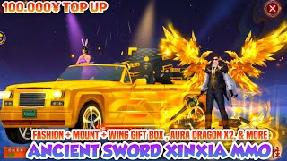 Ancient Sword Xinxia Privilage Edition - Free All 100.000¥ Top Up, Fashion, Aura Dragon, Mount, Wing